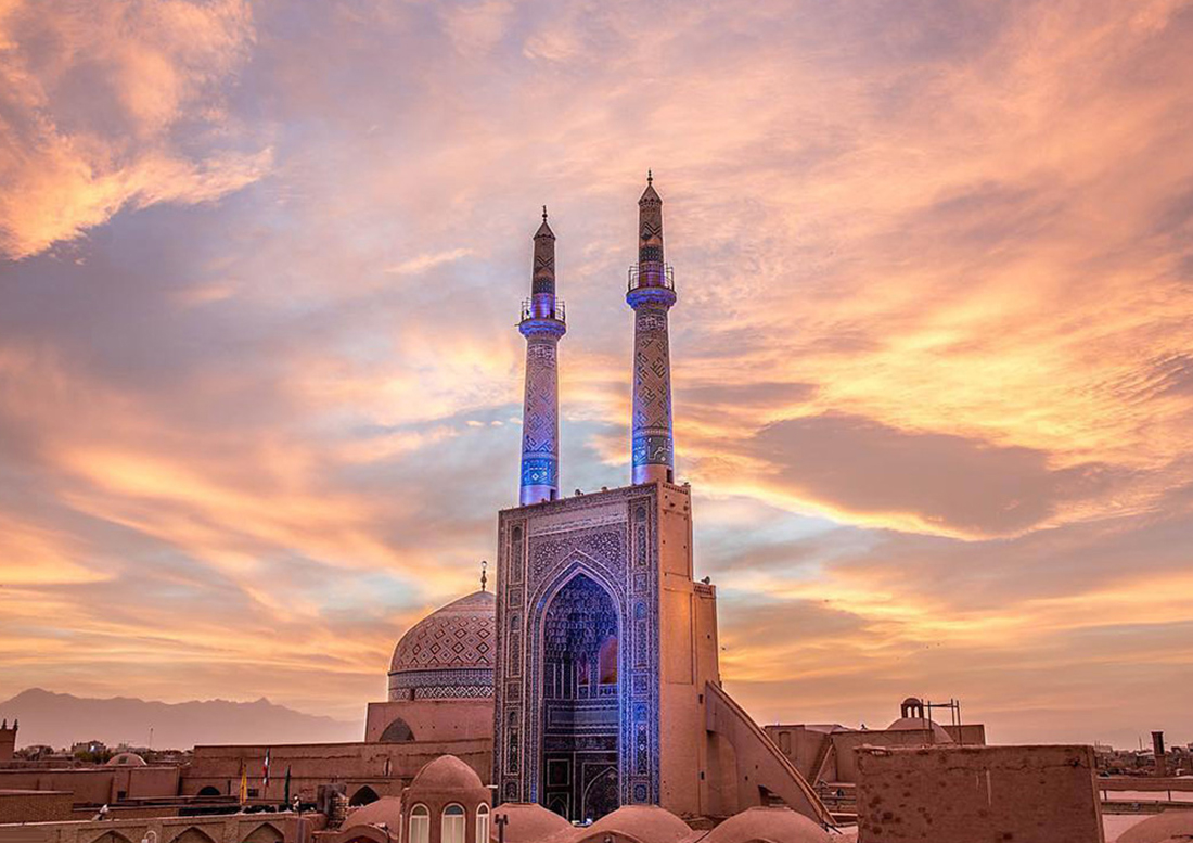 مناره مسجد جامع یزد